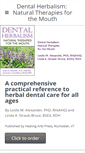 Mobile Screenshot of dentalherbalism.com